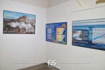 Telde da acogida a la exposición sobre los efectos del cambio climático en Canarias/TA.